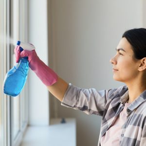 Cleaning the window